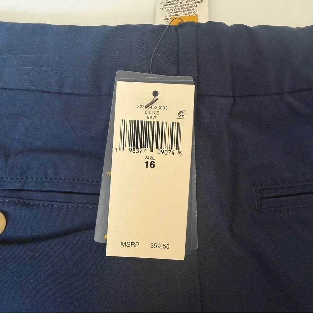 Boys Polo Ralph Lauren Navy Blue Shorts